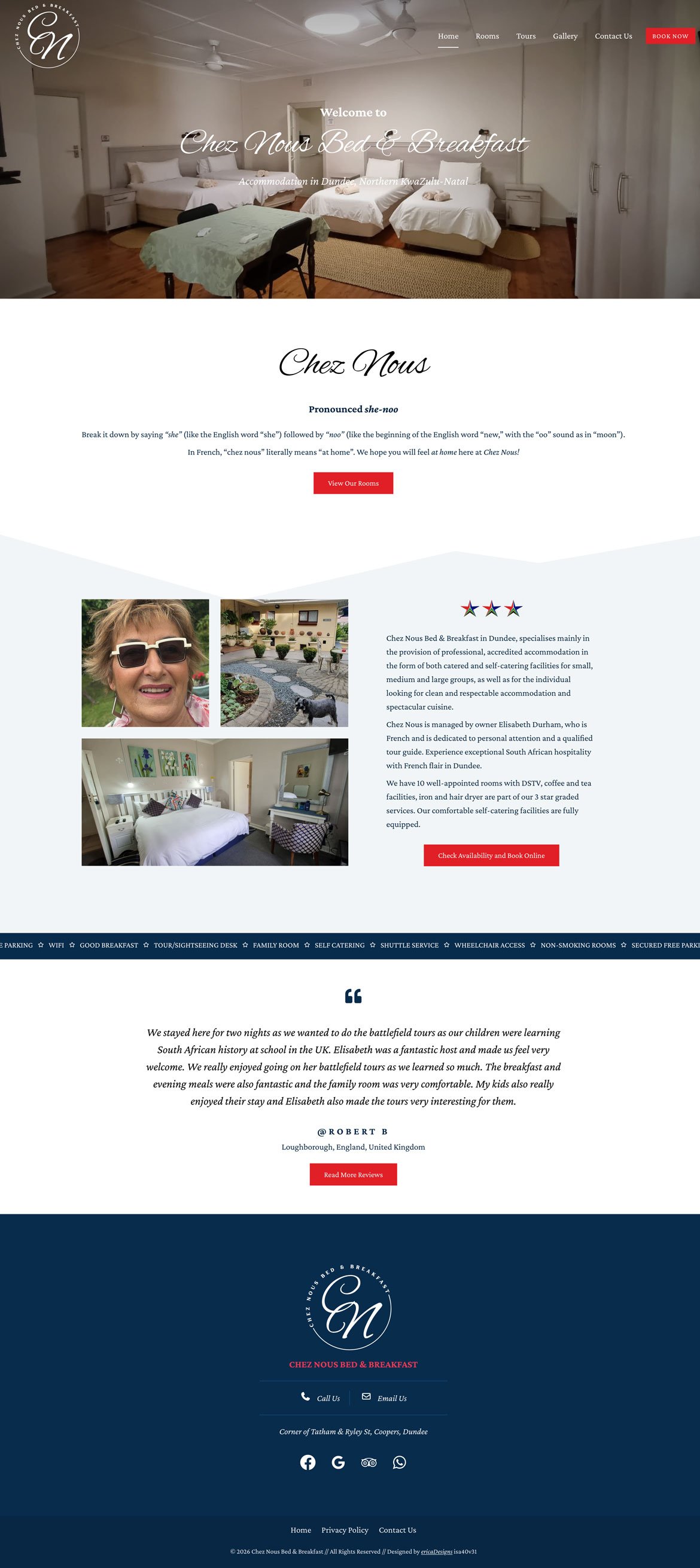 Chez Nous Bed & Breakfast